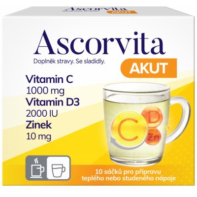 NP Pharma Ascorvita AKUT nápoj 10 x 3 g – Hledejceny.cz