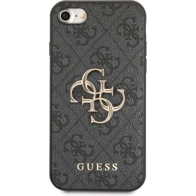 Pouzdro Guess PU 4G Metal Logo iPhone 7/8/SE 20/22 šedé – Zboží Mobilmania