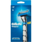 Gillette Mach3 Turbo + 2 ks hlavic – Zboží Dáma