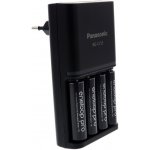 Panasonic Eneloop Charger BQ-CC55 + 4 x R6/AA Eneloop PRO 2500mAh BK-3HCDE K-KJ55HCD40E – Zboží Mobilmania