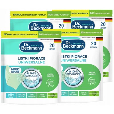 Dr. Beckmann MAGIC Ubrousky Prací lístky na praní Univerzální 80 praní – Hledejceny.cz