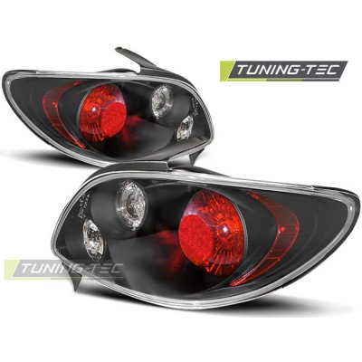 Tuning-Tec Zadní čirá světla Peugeot 206 (1998 - 2009) - černé – Zbozi.Blesk.cz