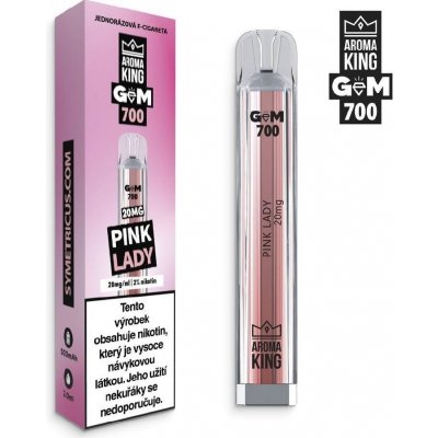 Aroma King Gem Bar Pink Lady 20 mg 700 potáhnutí 1 ks – Zbozi.Blesk.cz