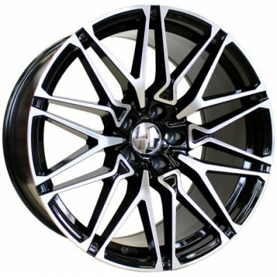 Racing Line B5771 10.5x22 5x112 ET42 black polished – Hledejceny.cz