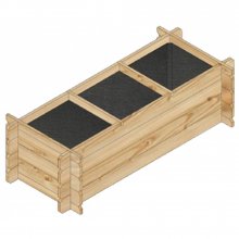 Scobax Květináč Potting 10 LG2512 přírodní 140 x 60 x 40 cm