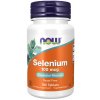Doplněk stravy Now Foods Selenium L-selenomethionine 100 mcg 100 tablet
