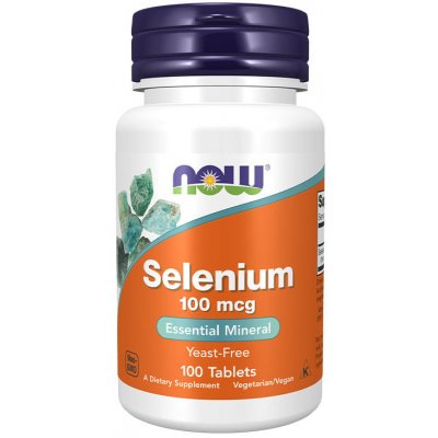 Now Foods Selenium L-selenomethionine 100 mcg 100 tablet