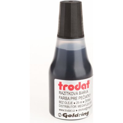 Trodat Razitkovací barva černá 25 ml – Hledejceny.cz