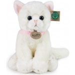 Eco- Friendly Rappa kočka sedící bílá 25 cm – Sleviste.cz