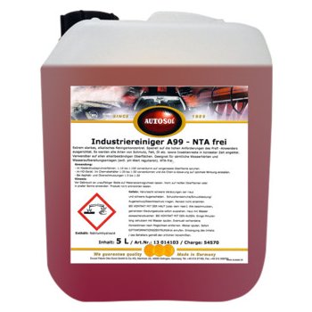 Autosol Industrial Cleaner A99 5 l