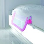 Lindam zábrana k posteli nová růžová – Sleviste.cz