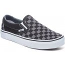 Vans classic pánské kostkované slip on šedo/černé