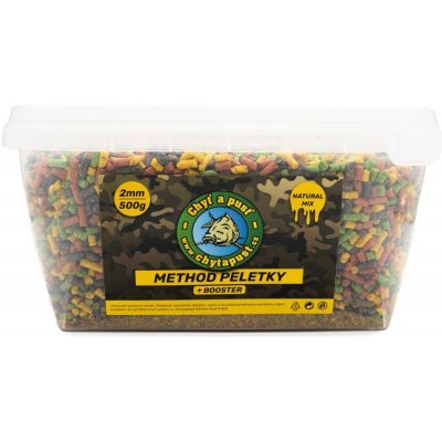 Chyť a pusť Method peletky + booster 500g 2mm Chilli – Zbozi.Blesk.cz