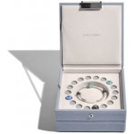 Stackers šperkovnice Pandora Dusky Blue Charm Box modrošedá – Zboží Dáma