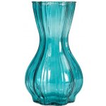Váza JUNNE skleněná tyrkysová 13x25 cm HOMLA – Hledejceny.cz