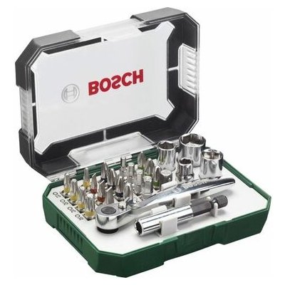 Bosch sada bitů a nástrčných klíčů 26ks 2607017322