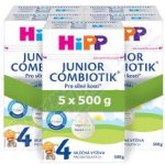 HiPP 4 Junior Combiotik 5 x 500 g – Zboží Mobilmania