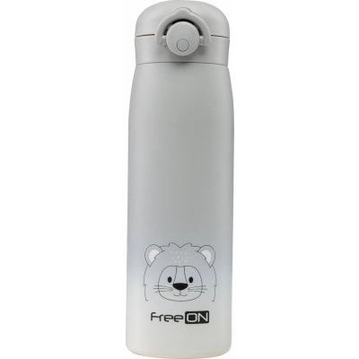 Freeon Termoska nerezová šedá 480 ml – Sleviste.cz