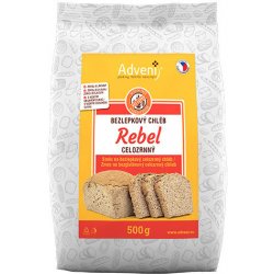 Adveni Bezlepkový celozrnný chléb REBEL 0,5 kg