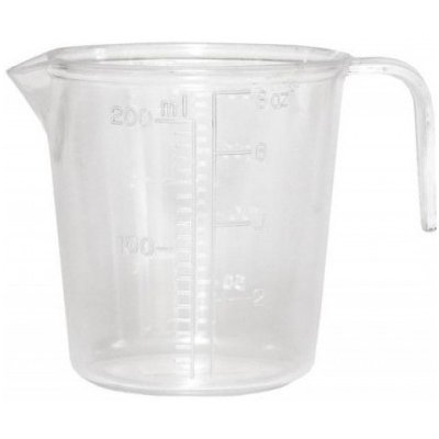 Sibel Odměrka plastová - objem 200 ml 0090021 – Sleviste.cz