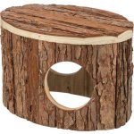 Trixie Domek METTE pro křečky 18 x 12 x 12 cm přírodní dřevo s kůrou – Hledejceny.cz