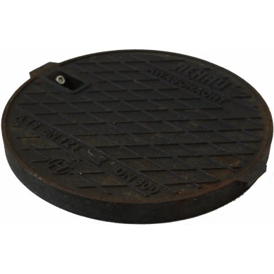 Poklop litinový A15 Midas do 1,5t kulatý uzamykatelný se šroubem DN400 na hladkou trubku – Hledejceny.cz