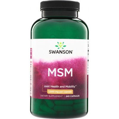 Swanson ULTRA MSM 240 kapslí 1000 mg – Hledejceny.cz