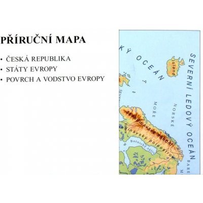 Vlastivěda 5.r. ČR jako součást Evropy - náhradní Příruční mapa – Zbozi.Blesk.cz