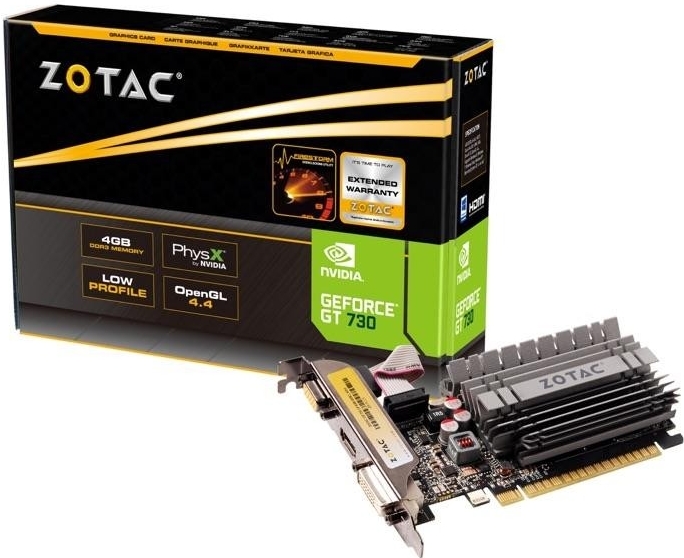 Zotac GeForce GT 730 Zone Edition 4GB DDR3 ZT-71115-20L