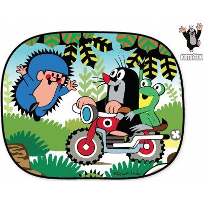 Stínítko do auta 2ks KRTEK (krteček) – Zboží Mobilmania