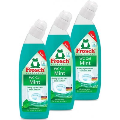 Frosch Eko WC gel Máta 3 x 750 ml – Zbozi.Blesk.cz