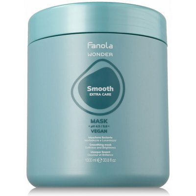 Fanola Wonder Smooth Extra Care Mask - Uhlazující maska 1000 ml – Zboží Mobilmania