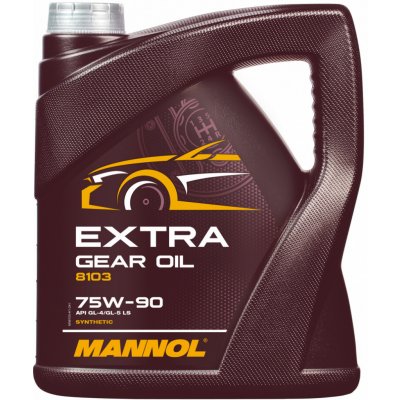 Mannol Extra 75W-90 4 l – Zboží Mobilmania