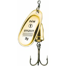 Dam Effzett Rotační Třpytka EXECUTOR SPINNER vel.3 6 g GOLD