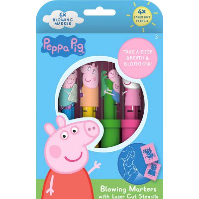 Jiri Models Peppa 1736-1 6 ks + 4 ks šablon – Zboží Mobilmania