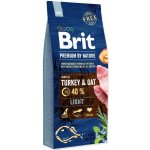 Brit Premium by Nature Light krůta s ovsem 15 kg – Hledejceny.cz