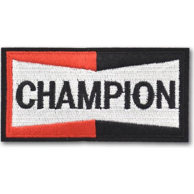 Moto nášivka Champion 9 cm x 4 cm – Zboží Mobilmania