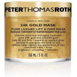 Peter Thomas Roth 24K Gold luxusní zpevňující maska na obličej s liftingovým efektem Ultimate Luxurious Anti-Aging Treatment 150 ml – Zboží Mobilmania