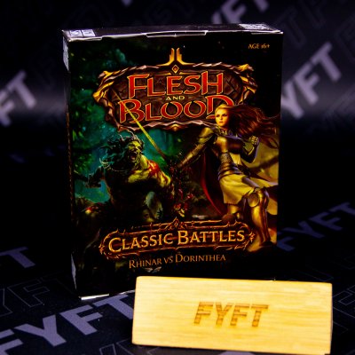 Flesh and Blood TCG Classic Battles Rhinar vs Dorinthea Box Set