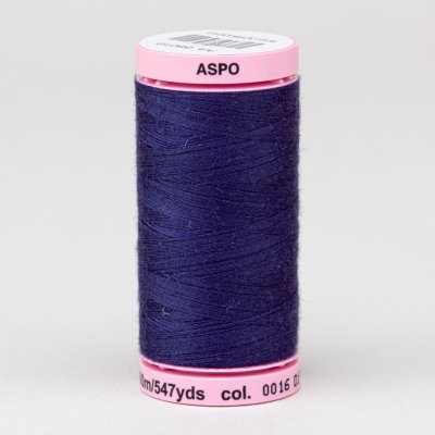 Amann Univerzální šicí nit ASPO 120 polyesterová, tmavě fialovo-modrá 0016, návin 500m – Zbozi.Blesk.cz