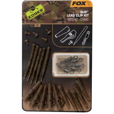 Fox Edges Camo Slik Lead Clip Kit vel.10 5 ks – Sleviste.cz