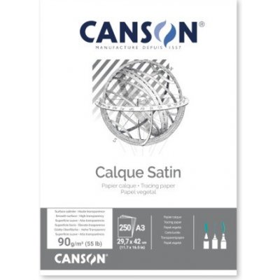 Canson Calque Satin Pauzovací papír A4, 90g, 50 listů