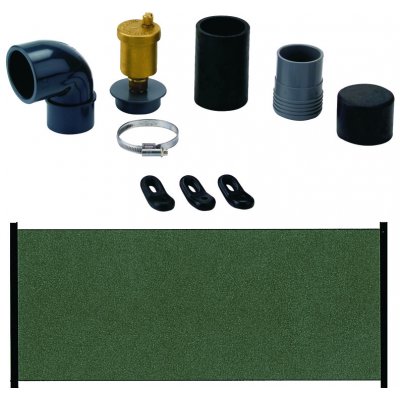 VÁGNER POOL Sada solárních kolektorů SC 3 x 1,2 m 4ks – Zboží Mobilmania