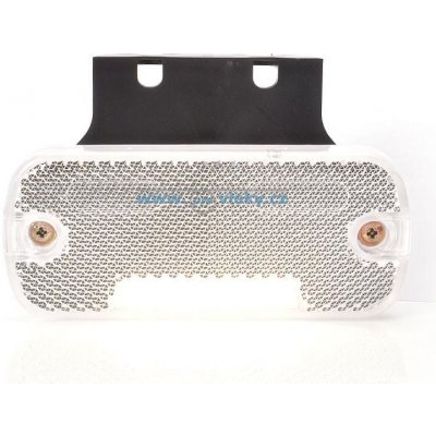 WAS Svítilna poziční bílá W128 LED vč. odrazky | Zboží Auto
