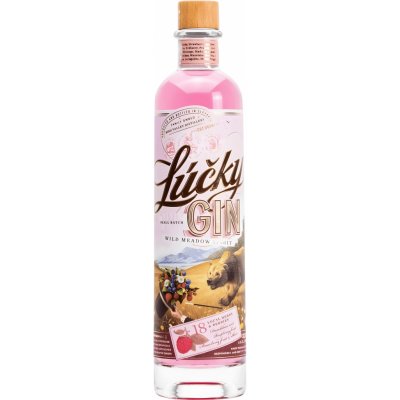 Lúčky Gin Pink 37,5% 0,7 l (holá láhev)