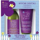 Little Green Kids Bathtime Essentials šampon a sprchový gel 240 ml + výživné tělové mléko 180 ml dárková sada