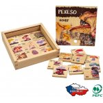 Dřevěné pexeso Houby – Hledejceny.cz