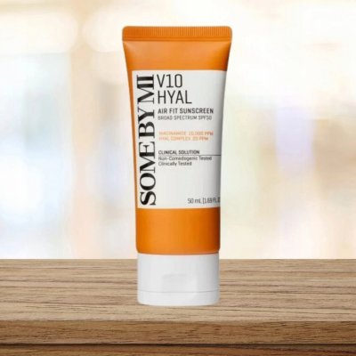 SOME BY MI - V10 HYAL AIR FIT SUNSCREEN SPF50+ opalovací ochranný krém s hyaluronem 50 ml – Hledejceny.cz