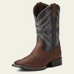 *W* Westernové boty Ariat® YTH Tycoon dětské brazen brown/arizona sky – Zboží Dáma