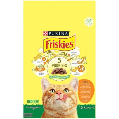 Friskies Cat Adult s kuřetem a zeleninou 10 kg